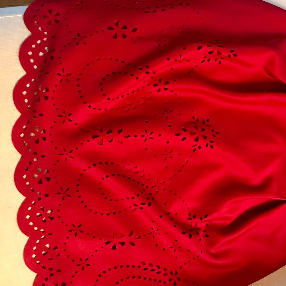 Red cut out dress, Sz M - Picture 4 of 4